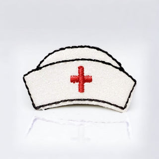 Nurse Hat Badge Reel + Topper