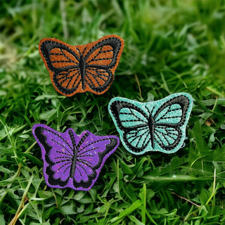 Monoarch Butterfly  Badge Reel + Topper