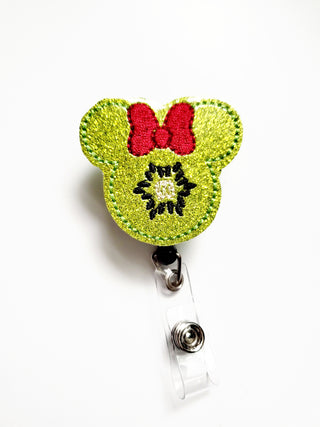 Magical Mouse Kiwi    Badge Reel + Topper