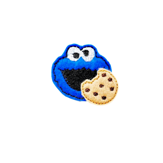 Cookie Monster  Badge Reel + Topper