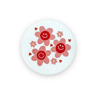 Groovy Flowers Switchable Velcro Badge Topper